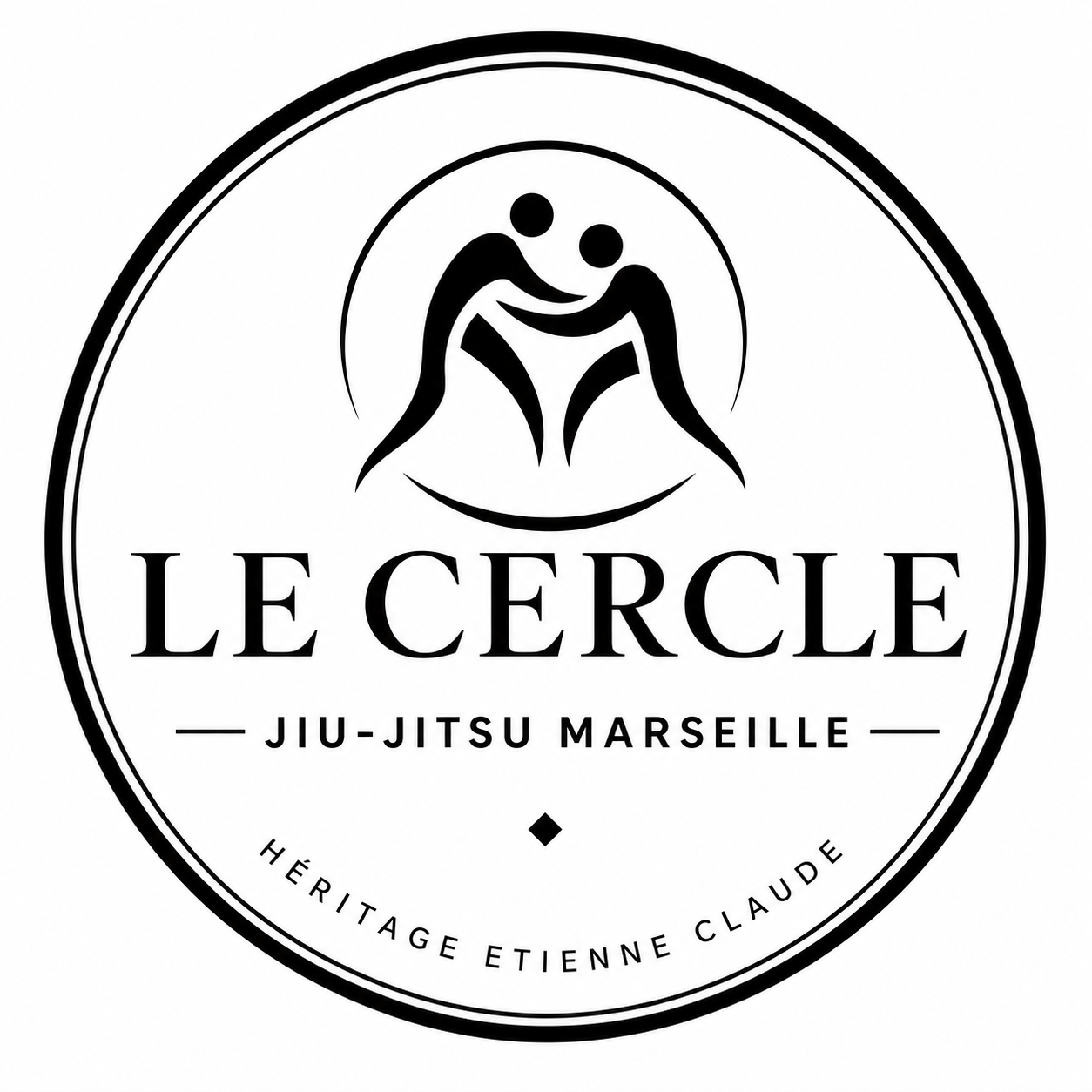 Logo Le Cercle Jiu-Jitsu Marseille — Héritage Etienne Claude